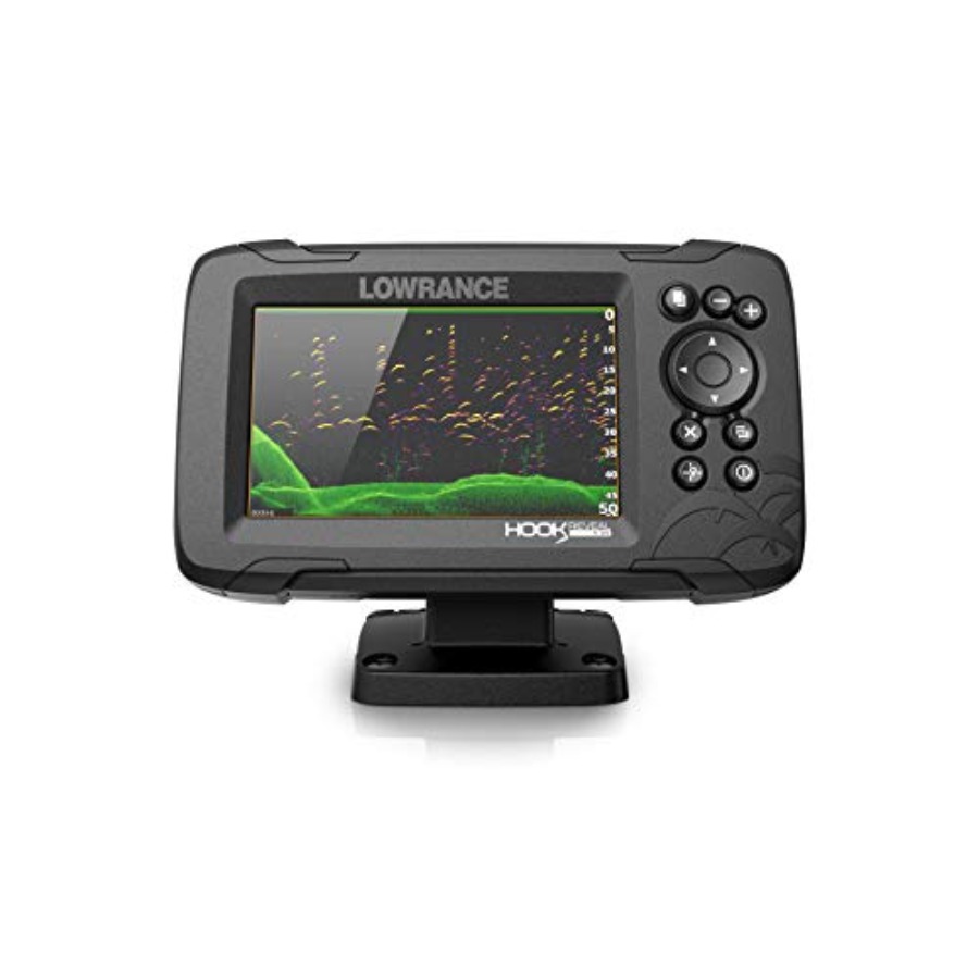 Fish Finder Transducer - 5-inch Fish Finder with SplitShot Transducer