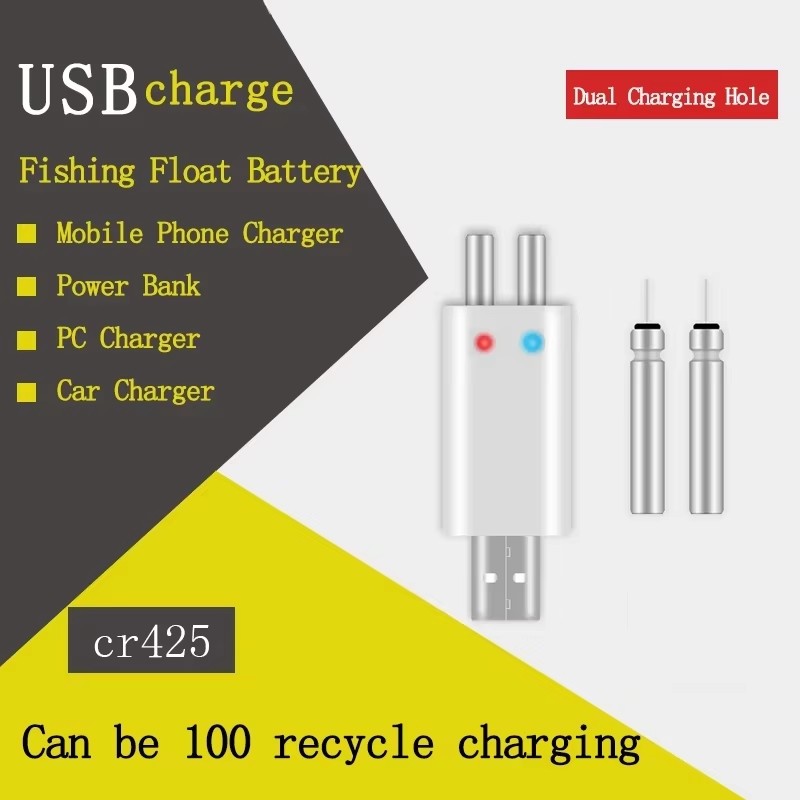 Rechargeable CR425 CR322 Batte – Fish Finder Charger recenzja i cena