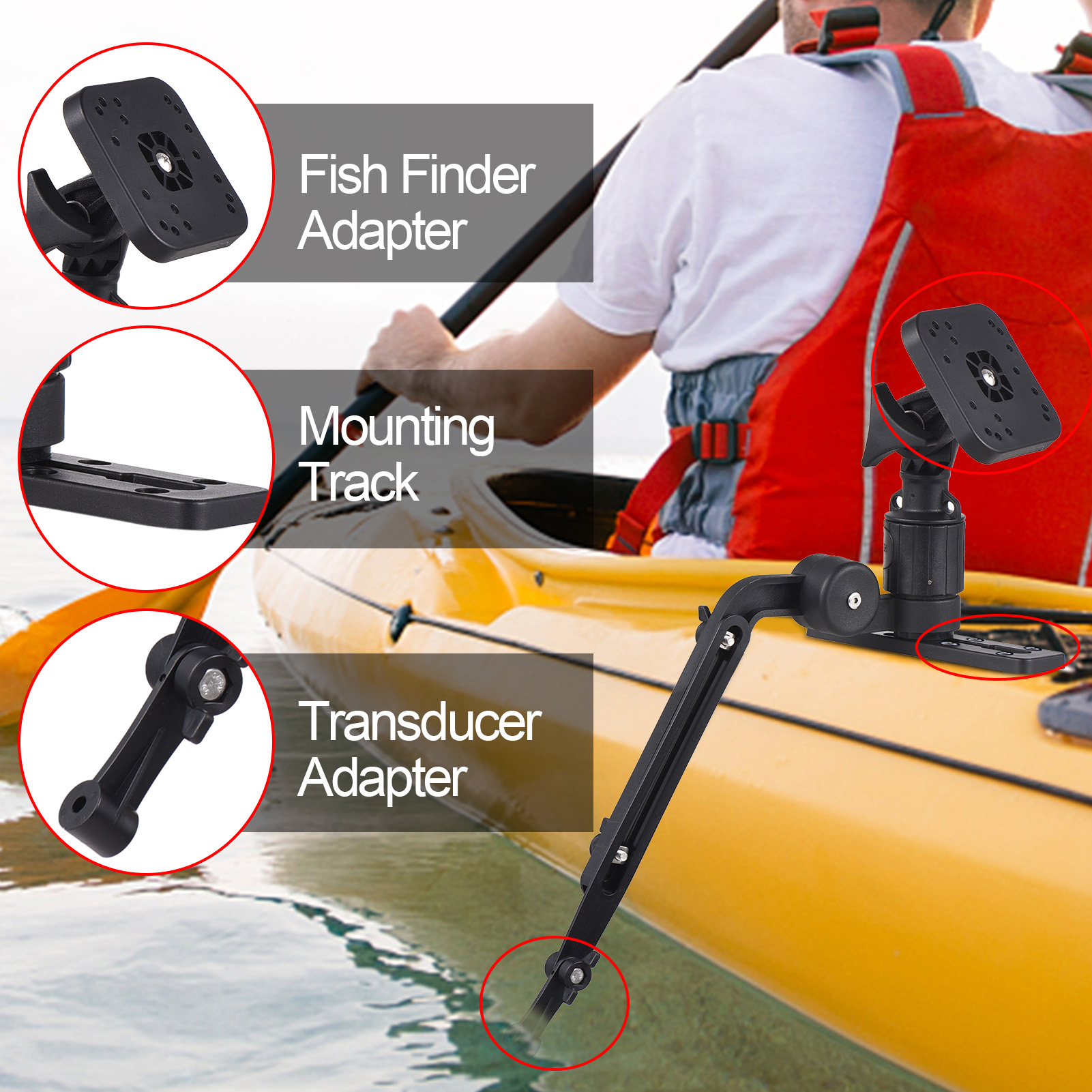 Kayak Fish Finder Mounting Pla – Fish Finder Transducer recenzja i cena