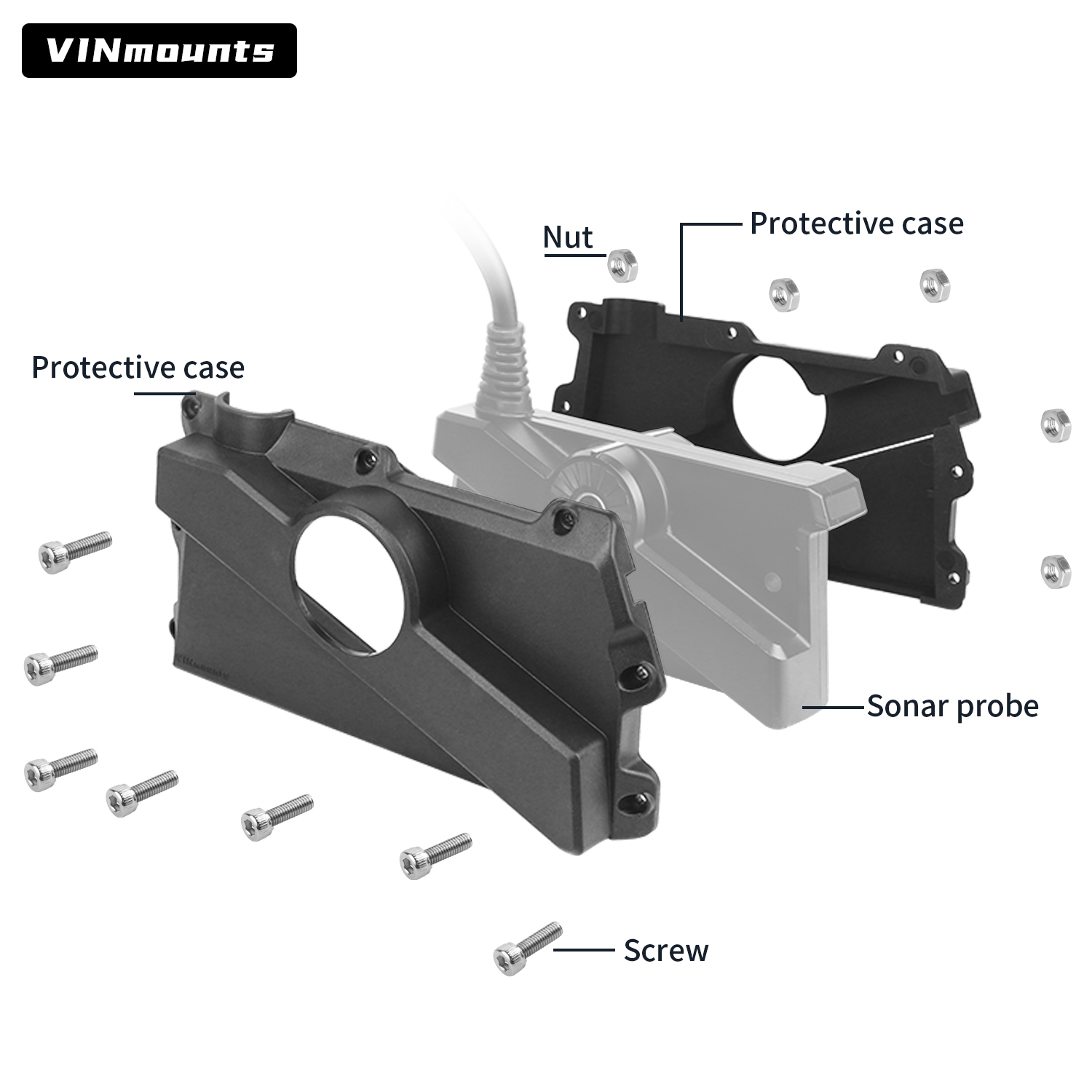 VIN Mounts Garmin LVS34 LiveSc – Fish Finder Mount recenzja i cena