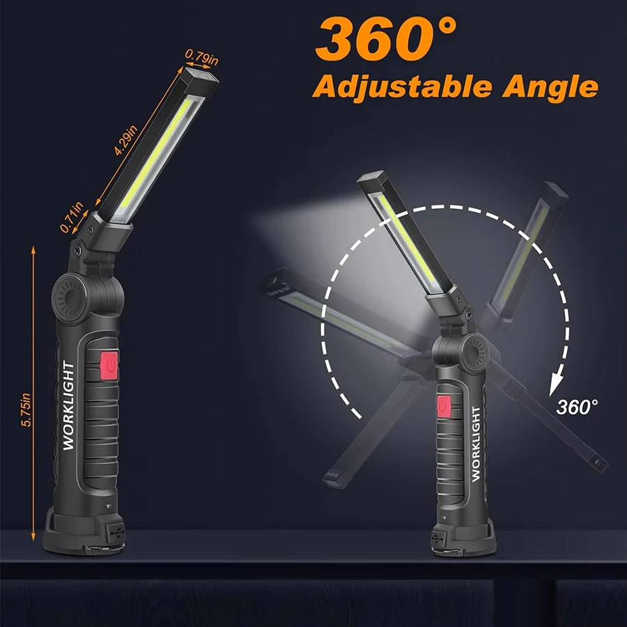 Rechargeable Magnetic Work Lig – Fishing Light recenzja i cena