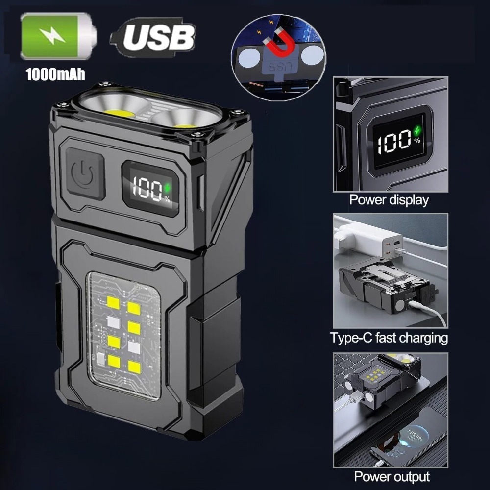 180° Rotatable LED Flashlight  – Fishing Light recenzja i cena