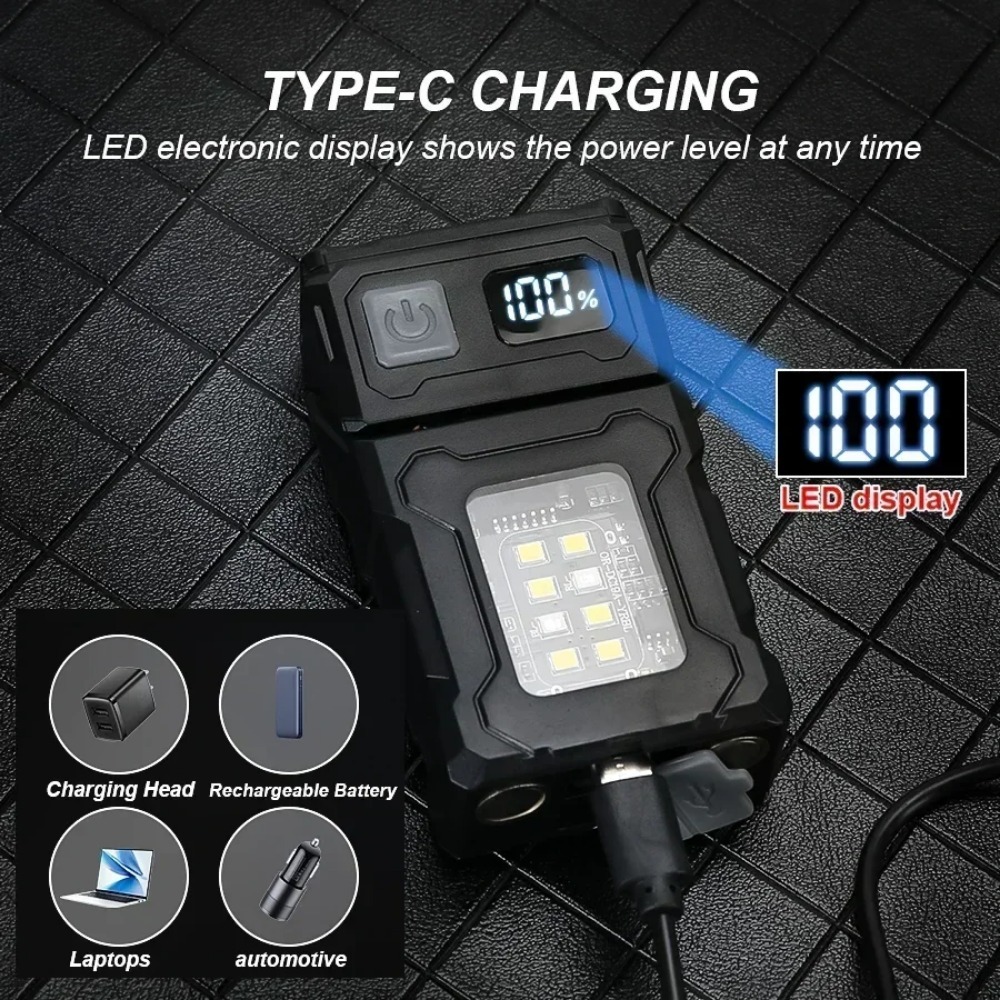 180° Rotatable LED Flashlight  – Fishing Light recenzja i cena