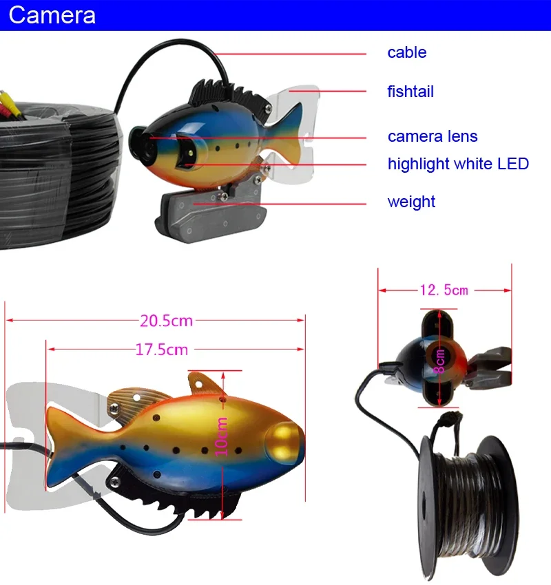 SY801 Full Waterproof Underwat – Fish Finder Portable recenzja i cena