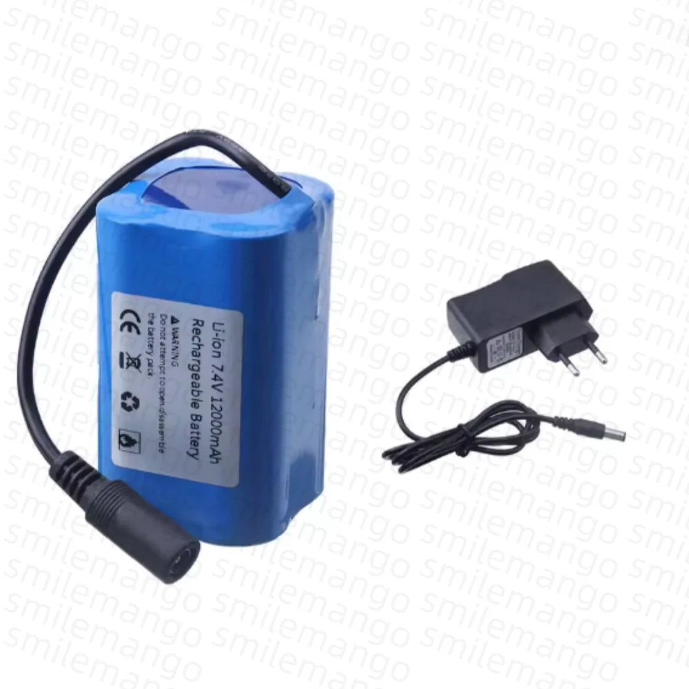 7.4V 12000mAh Battery with USB – Fish Finder Charger recenzja i cena