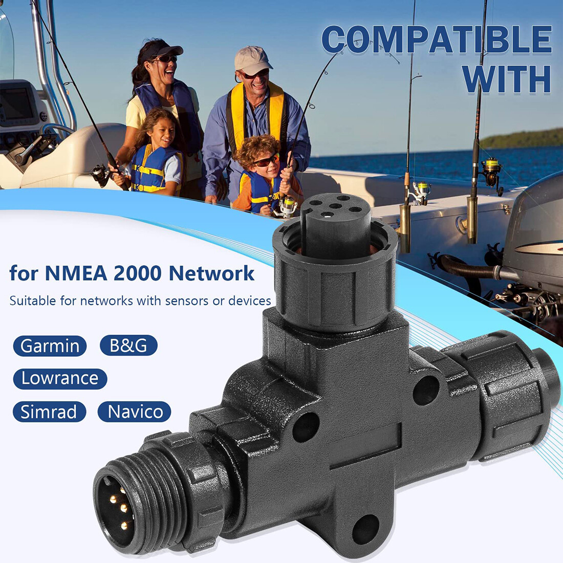 for NMEA 2000 Micro-C T-Connec – Fish Finder Cable recenzja i cena