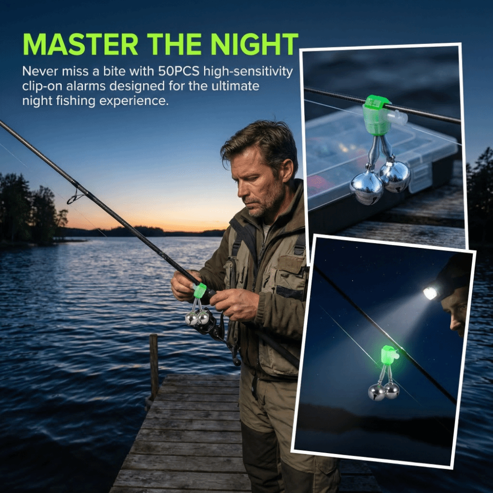 50PCS Portable Twin Spiral Fis – Fish Alarm recenzja i cena