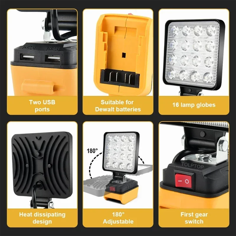 4Inch Led Light Handheld Spotl – Fish Finder Battery recenzja i cena