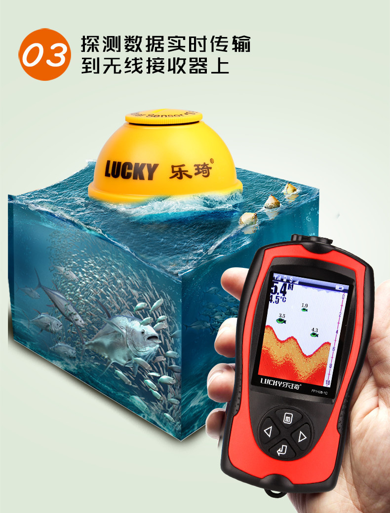 Hot New Offer Ultrasonic Lowra – Fish Finder Portable recenzja i cena