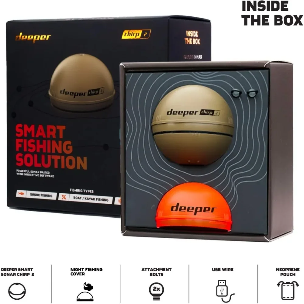 A  Chirp 2 Sonar Fish Finder - – Fish Finder Portable recenzja i cena