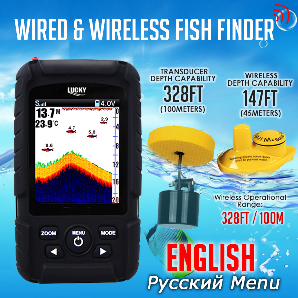 FF718LiC 2-in-1 LUCKY Fishfind – Fish Finder Cable recenzja i cena