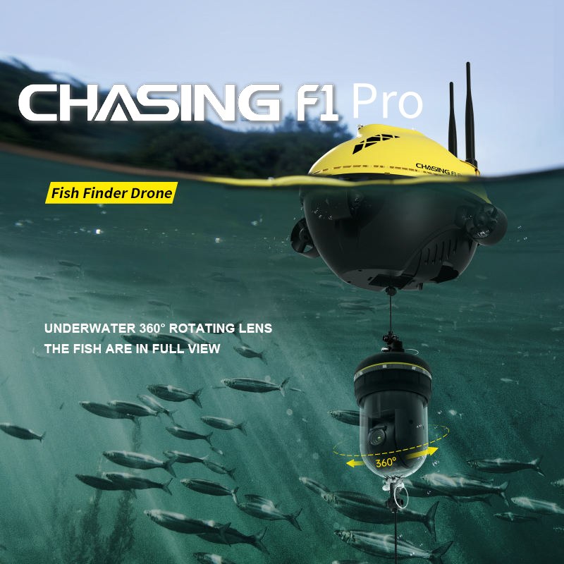 F1 Pro Bait Boat With Fish Fin – Fish Finder Gps recenzja i cena