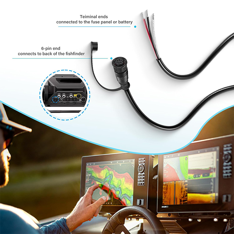 720110-1 PC13 Power Cable for  – Fish Finder Cable recenzja i cena