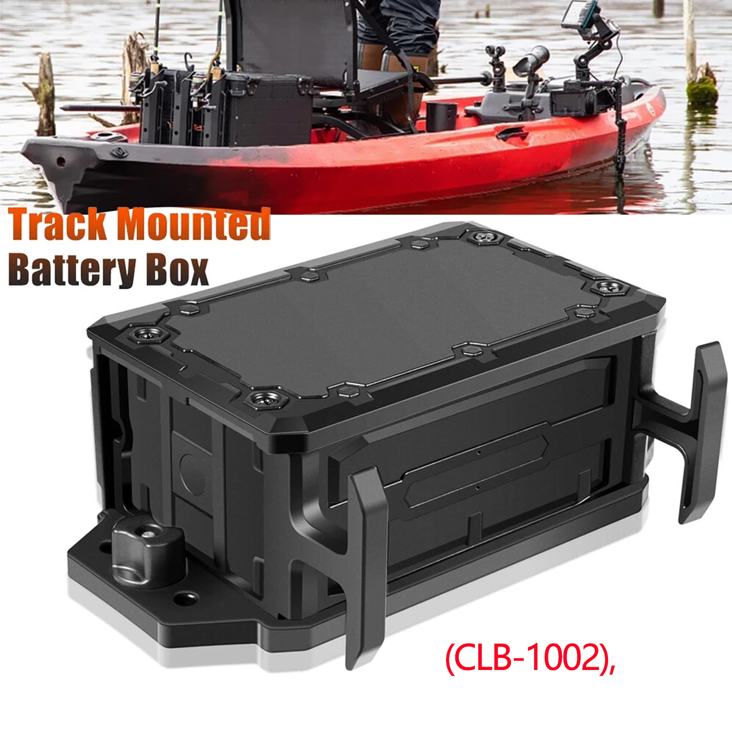 Track Mounted Battery Box for  – Fish Finder Mount recenzja i cena