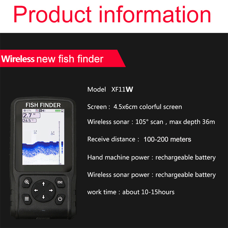 Portable Sonar Sensor Transduc – Fish Finder Portable recenzja i cena