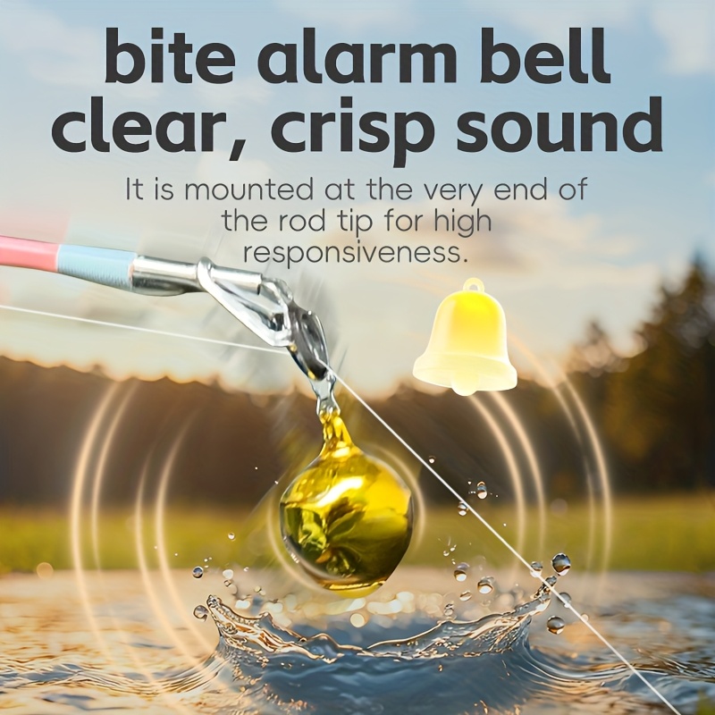 8Pcs Fishing Bite Alarm Bells, – Bite Indicator recenzja i cena