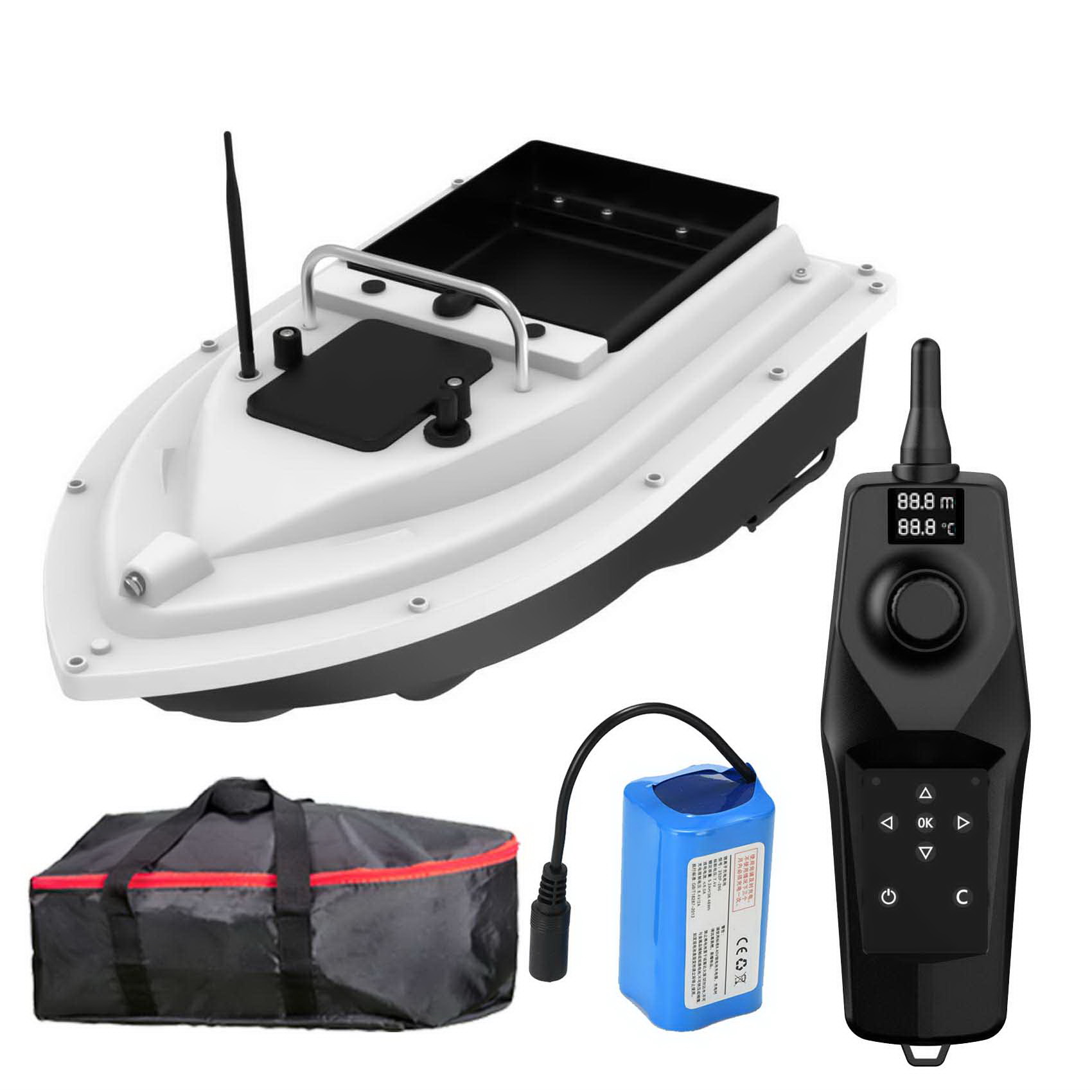 D36 RC Fishing Bait Boat with  – Fishing Depth Finder recenzja i cena