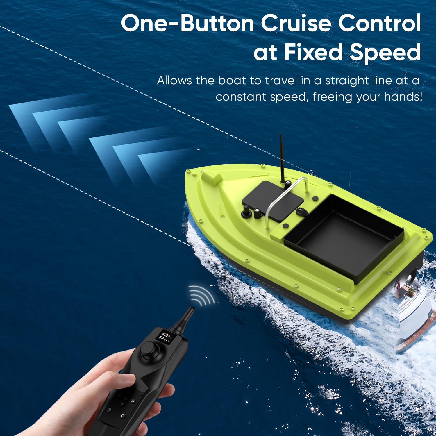 D36 RC Fishing Bait Boat with  – Fishing Depth Finder recenzja i cena