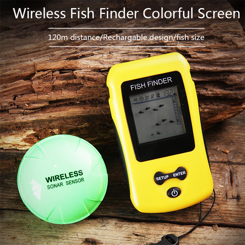 Brand New Colorful Wireless Fi – Fish Finder Transducer recenzja i cena